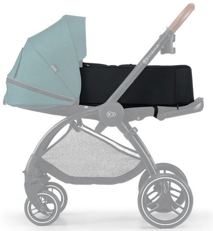 Kinderkraft Evolution Wózek Spacerowy + Cocoon Platinum Grey