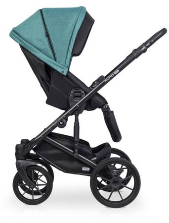 Riko Nuno Pro Wózek Głęboko-Spacerowy 2w1 z Miękką Gondolą Lagoon