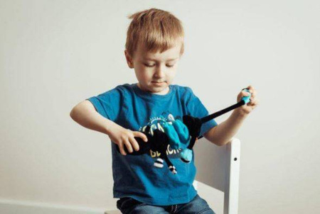 4moms Jednorożec Przytulanka Wibrująca Niebieski