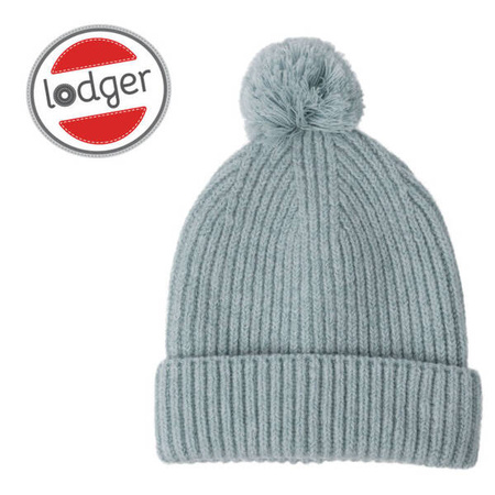 Lodger Czapeczka z Wełny Merino 100% 6-12 msc Miętowa Silk