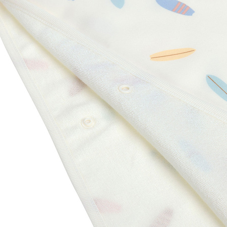 Lassig Poncho dla dzieci z filtrem UV80 Splash & Fun Deski surfingowe sea salt