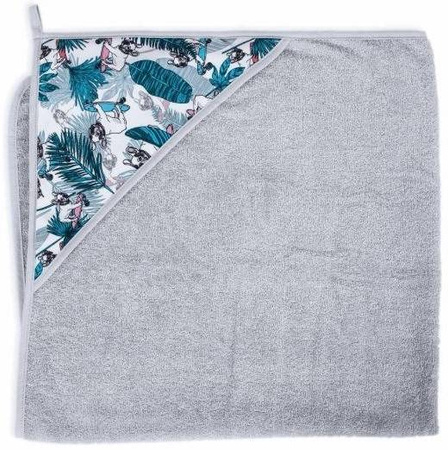 Ceba Baby Ręcznik Dla Niemowlaka 100x100 Printed Line French Bulldog