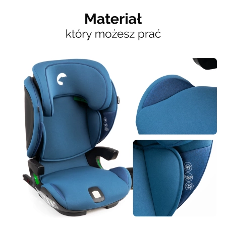 Kidnort Natt Fotelik Samochodowy 15-36 kg Niebieski