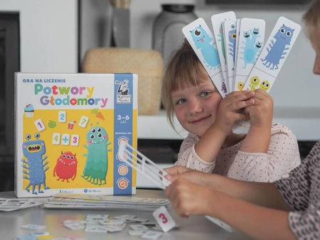 Kapitan Nauka Potwory Głodomory Gra Na Liczenie 3-6 Lat