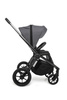Muuvo Quick SE 2 Wózek Głęboko-Spacerowy Diamond Graphite + Cybex Aton B2 i-Size Fotelik Samochodowy 0-13kg + Baza One Volcano Black