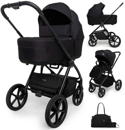Muuvo One Wózek Głęboko-Spacerowy + Cybex Cloud T I-Size Plus Fotelik Samochodowy + Baza T
