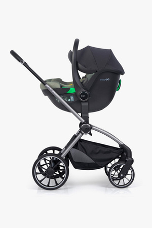 Easy Go Buz Pro Fotelik Samochodowy z Obrotową Bazą ISOFIX 0-13 kg Greener