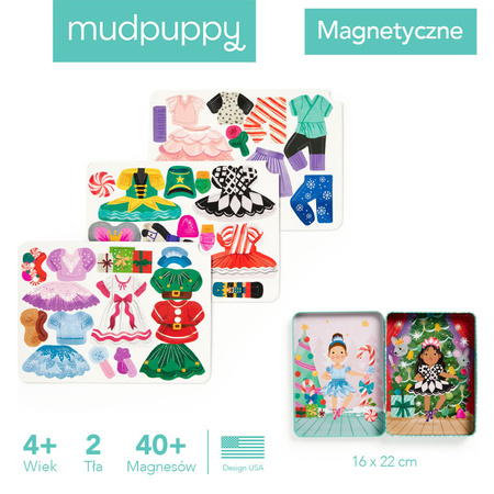 Mudpuppy Magnetyczne Postacie Zaczarowany dziadek do orzechów 4+