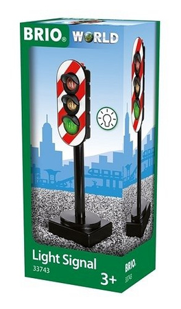 Brio World Sygnalizacja Świetlna Na Baterie