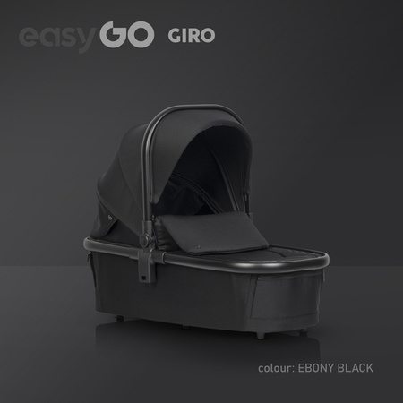 EasyGo Giro Wózek Głęboko-Spacerowy Ebony Black