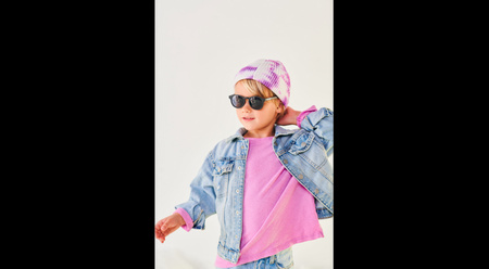 Babiators Keyhole O-KEY001-S Smoke Lens Rozmiar 0-2+ Jet Black