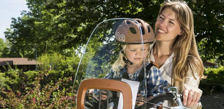 Bobike ONE Mini - Fotelik rowerowy Na Ramę Chocolate Brown