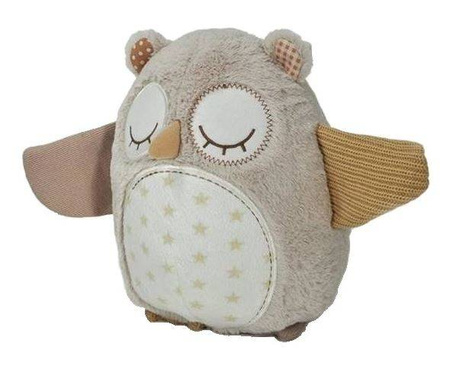 Cloud B Nighty Night Owl Smart Sensor Szumiąca Sowa z Czujnikiem Dźwięku i Pozytywką
