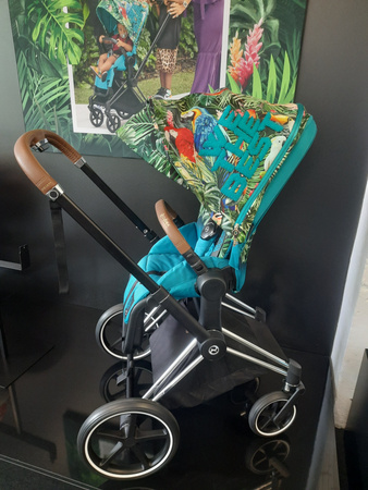 Cybex Priam 4.0 Wózek Spacerowy Rama Chrome Brąz DJ Khaled