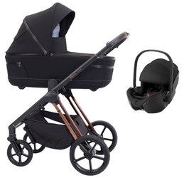 Espiro Miloo 2025 Wózek Głęboko-Spacerowy + Britax Romer Baby-Safe Pro Fotelik Samochodowy 0-13kg 