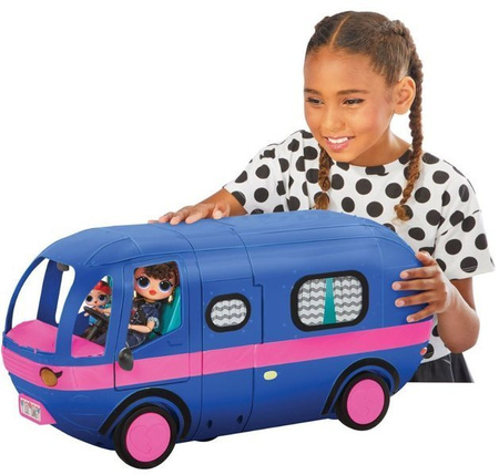 L.O.L Surprise 4w1 Glamper Modowy Kamper Zjeżdżalnia Camper