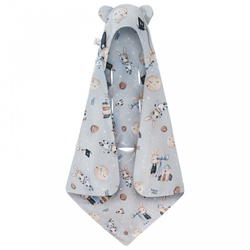 Bonjour Cherie Light Bambusowy Kocyk Do Fotelika Królik Astrom Bez Wypełnienia 90x90 cm