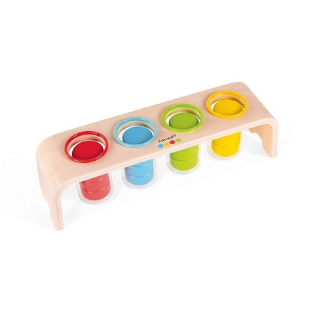 Janod Drewniana układanka Sortowanie kolorów Essentiel
