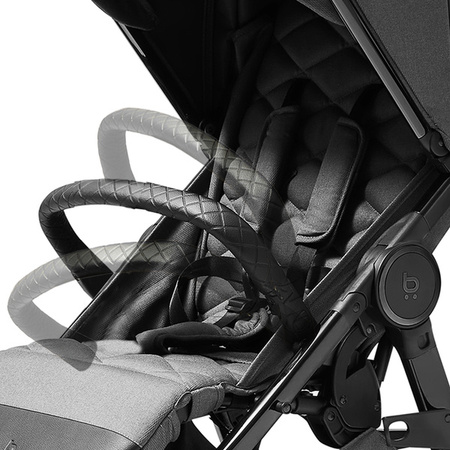 Future Design Xplode Chrome Wózek Spacerowy Steel Graphite