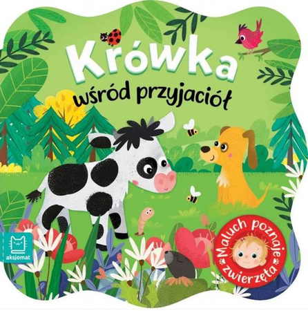 Krówka wśród przyjaciół. Maluch poznaje zwierzęta