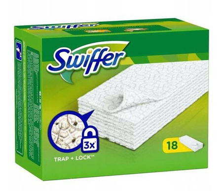 Swiffer Suche Ściereczki Do Mopa 18 Sztuk