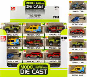 Mega Creative Autko Metalowe Mix