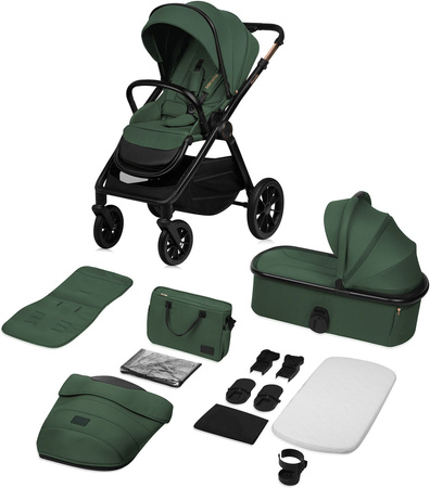 Lionelo Layla Wózek Głęboko-Spacerowy Green Forest