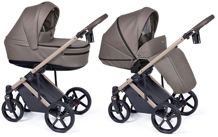 Coletto Fado Eco Wózek Głęboko-Spacerowy Beżowa Rama Beige 04