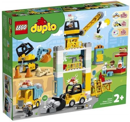 Lego Duplo 10933 Żuraw wieżowy i budowa