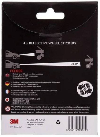 Bumprider Odblaskowe Naklejki Na Wózek Lis