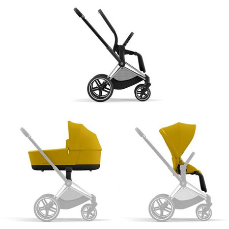 Cybex Priam 4.0 Wózek Spacerowy Mustard Yellow