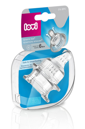 Lovi Super Vent Dynamiczny Smoczek Do Karmienia 6m+ Kaszka 18/753