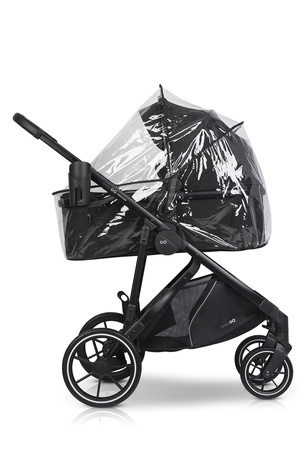 EasyGo Duoflex Gondola do Wózka Dziecięcego Ebony Black