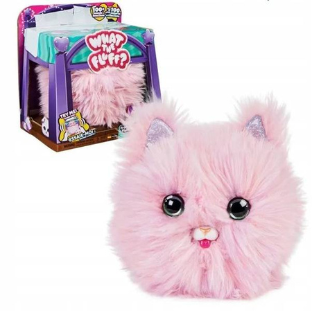 Spin Master Fur Fluffs Kotek Maskotka Interaktywna Różowa 6065307