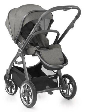 Oyster 3 Wózek Spacerowy Mercury - szary stelaż