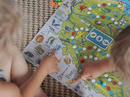 Kapitan Nauka Polska Gra Edukacyjna 5-99 Lat