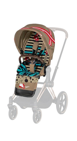 Cybex Priam 2.0 Tapicerka Karolina Kurkova One Love | multicolor