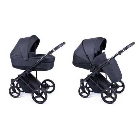 Coletto Fado Wózek Głęboko-Spacerowy Czarna Rama FA-05