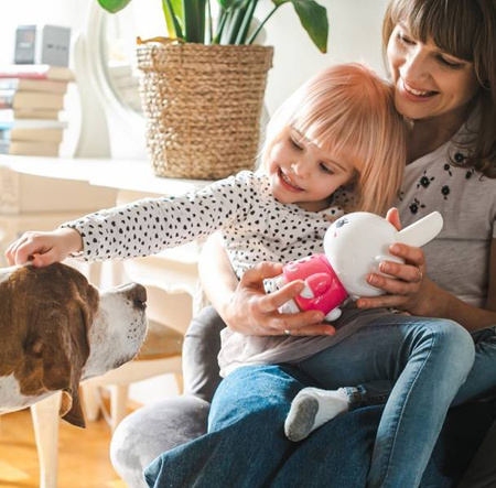 Alilo Króliczek Big Bunny G7C Różowy