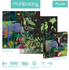 Mudpuppy Puzzle Rodzinne Świecące W Ciemności Dżungla 500 Elementów 8+