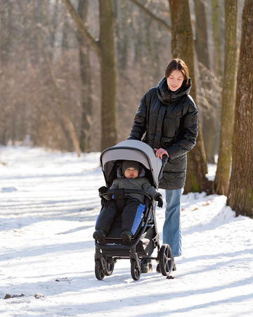 Carrello Bravo Plus 2023 Wózek Spacerowy Mist Grey