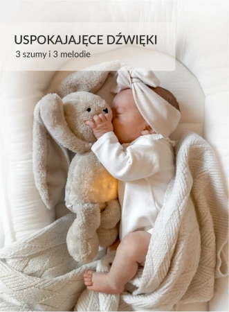 Szumisie Szumiący Królik Duo 5w1 Z Termoforkiem - Różowy