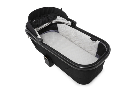 Muuvo Quick SE 2 Wózek Głęboko-Spacerowy Diamond Graphite + Cybex Aton B2 i-Size Fotelik Samochodowy 0-13kg + Baza One Volcano Black