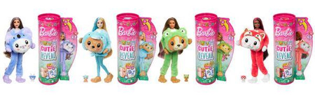 Mattel Lalka Barbie Cutie Reveal Lalka Seria Kostiumy Zwierzaczki Mix Wzorów