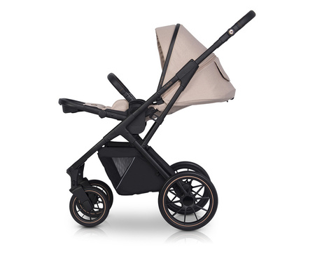 Cavoe Axo Shine Wózek Głęboko-Spacerowy Flamingo