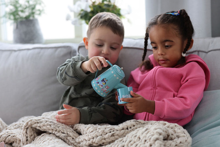 Micki Bluey Zestaw do Serwowania Herbaty dla Dzieci