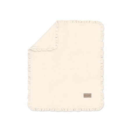 Albero Mio Kocyk z Falbanką Wanilia