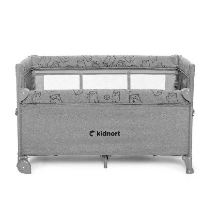 Kidnort Stugan Łóżeczko Turystyczne Jasny Szary