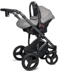 Coto Baby Quara Wózek Głęboko-spacerowy 26 Light Grey