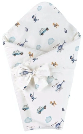 Waldin Kołdra Bambusowa 75x75 Policja Biała